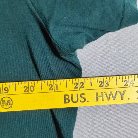 Tokyo Landry T-shirt men's size L green colour with graphic design short sleeve - Picture 6 of 7